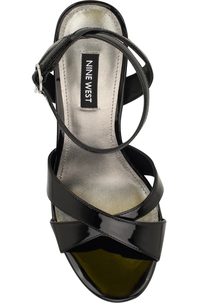 Nine West Jessie Ankle Strap Platform Sandal, Alternate, color,