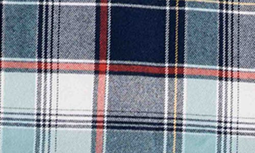 O'neill Kids' Winslow Plaid Flannel Button-up Shirt In White