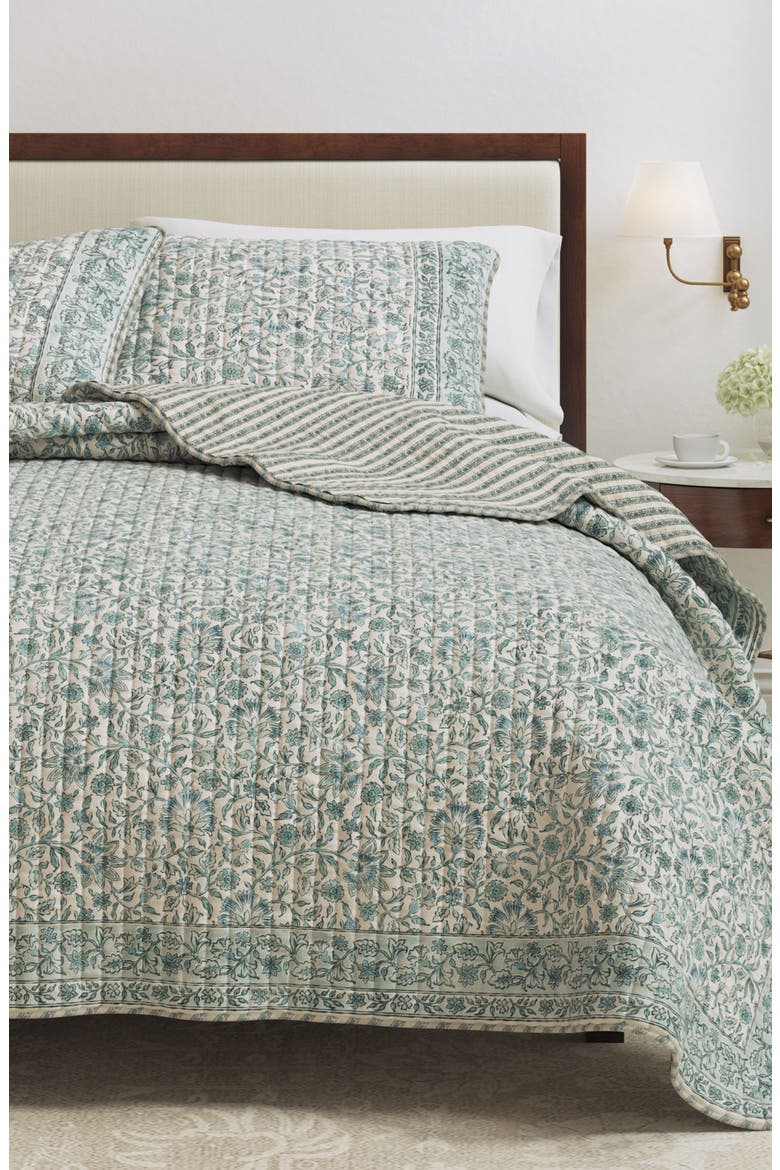 Floral Printed Quilt Set, Alternate, color, CAMBRIDGE GARDEN