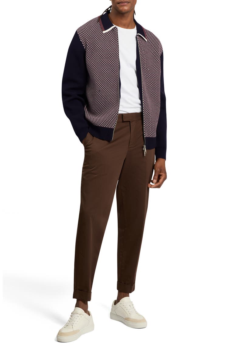 Mescal Full Zip Jacket, Alternate, color, NAVY