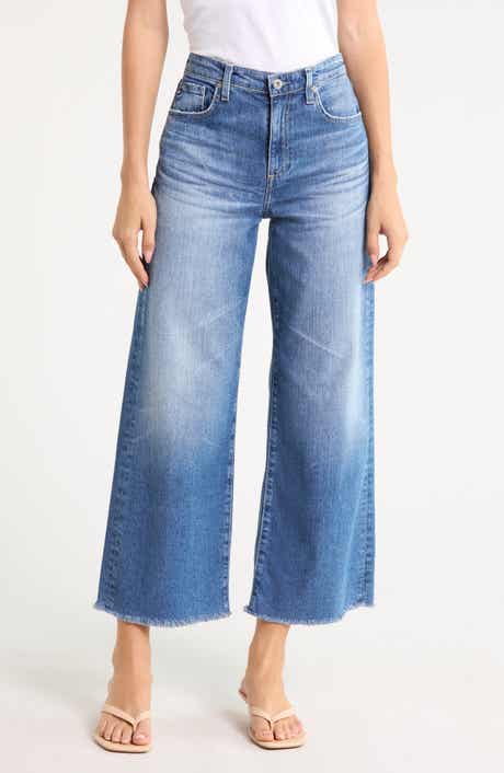 Saige Ankle Wide Leg Jeans
