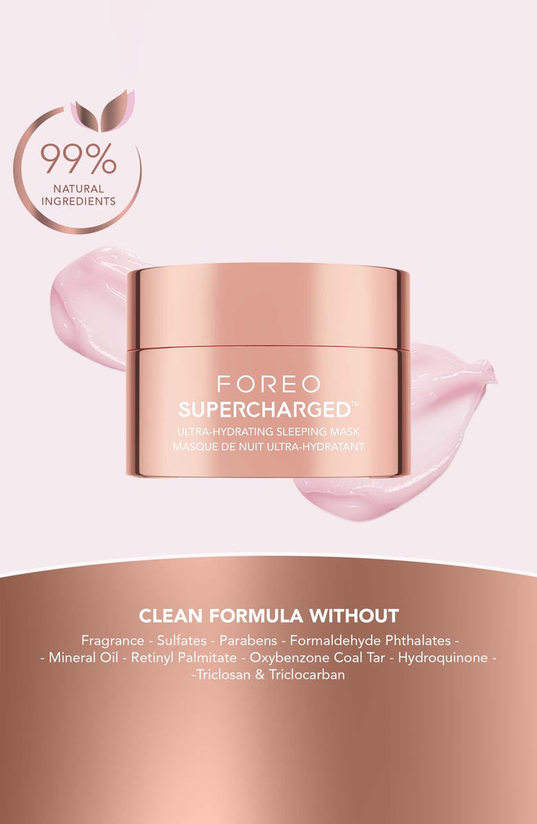 FOREO SUPERCHARGED Ultra-Hydrating Sleeping Mask 75 ml, Alternate, color, NO COLOR