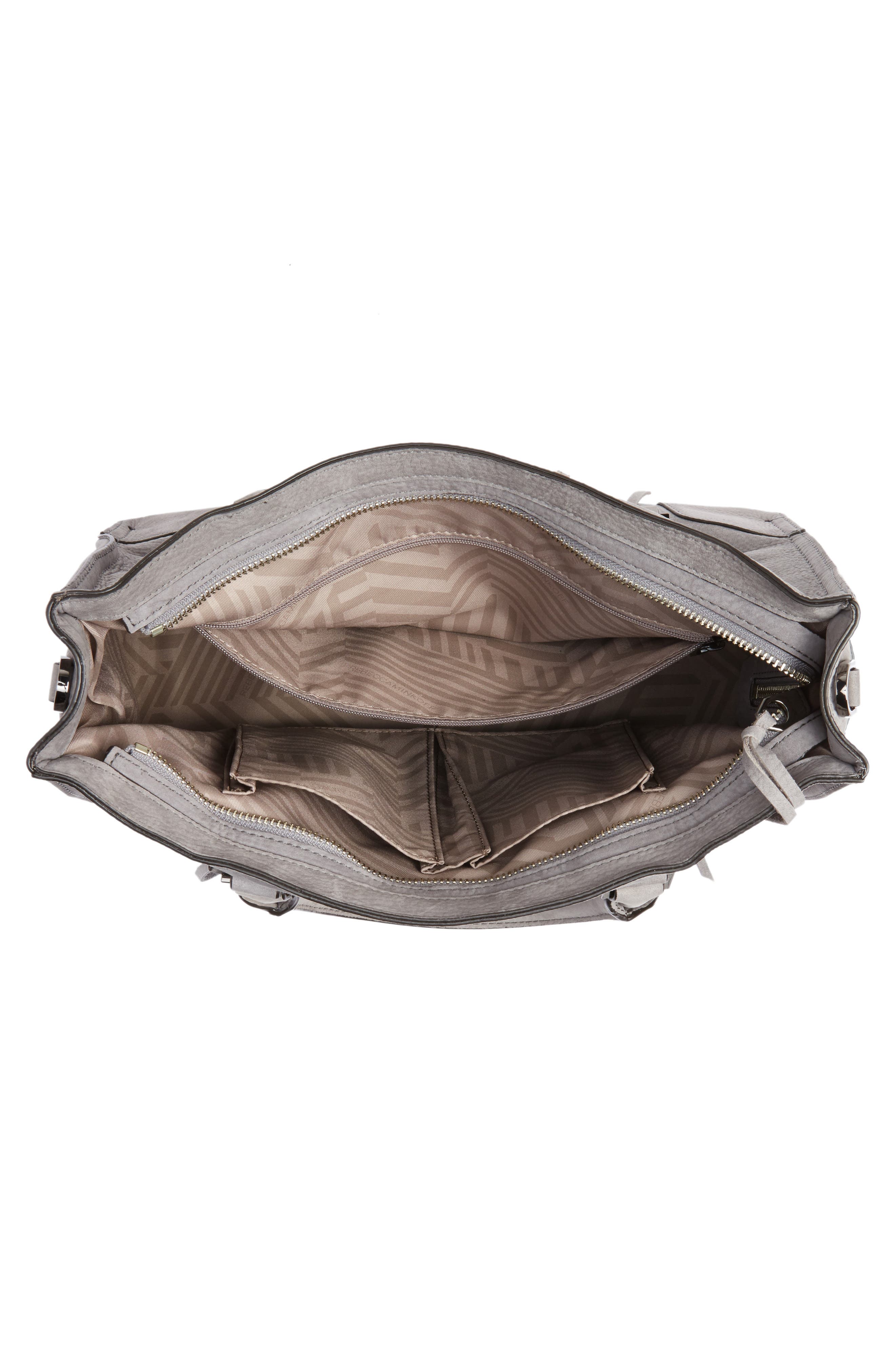 'Regan' Satchel, Alternate, color, GREY DENIM