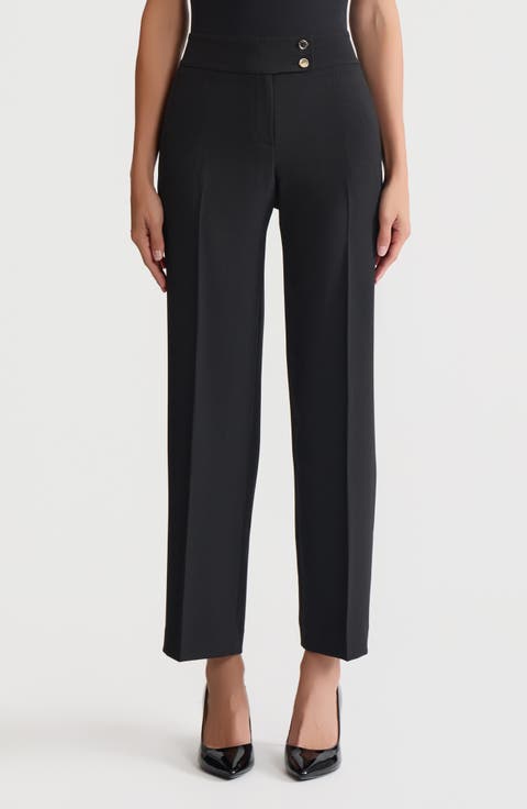 Extended Button Tab Pants