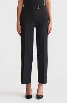 KASPER Extended Button Tab Pants