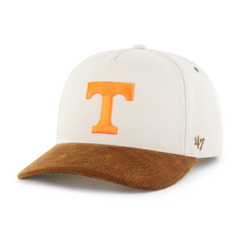 Men's Carhartt x '47 Natural/Brown Tennessee Volunteers Undyed Relaxed Hitch Adjustable Hat
