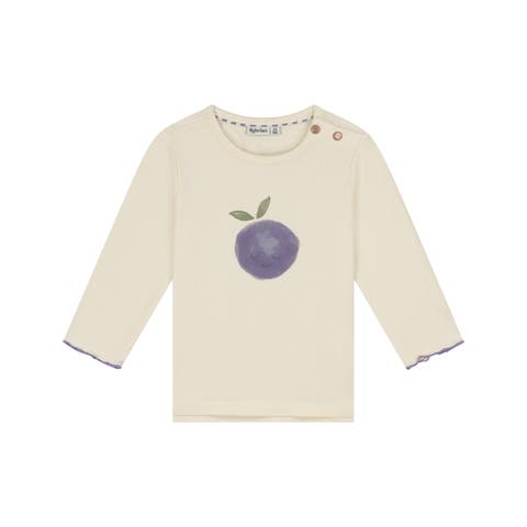 Berry Graphic Long Sleeve Tee (baby)