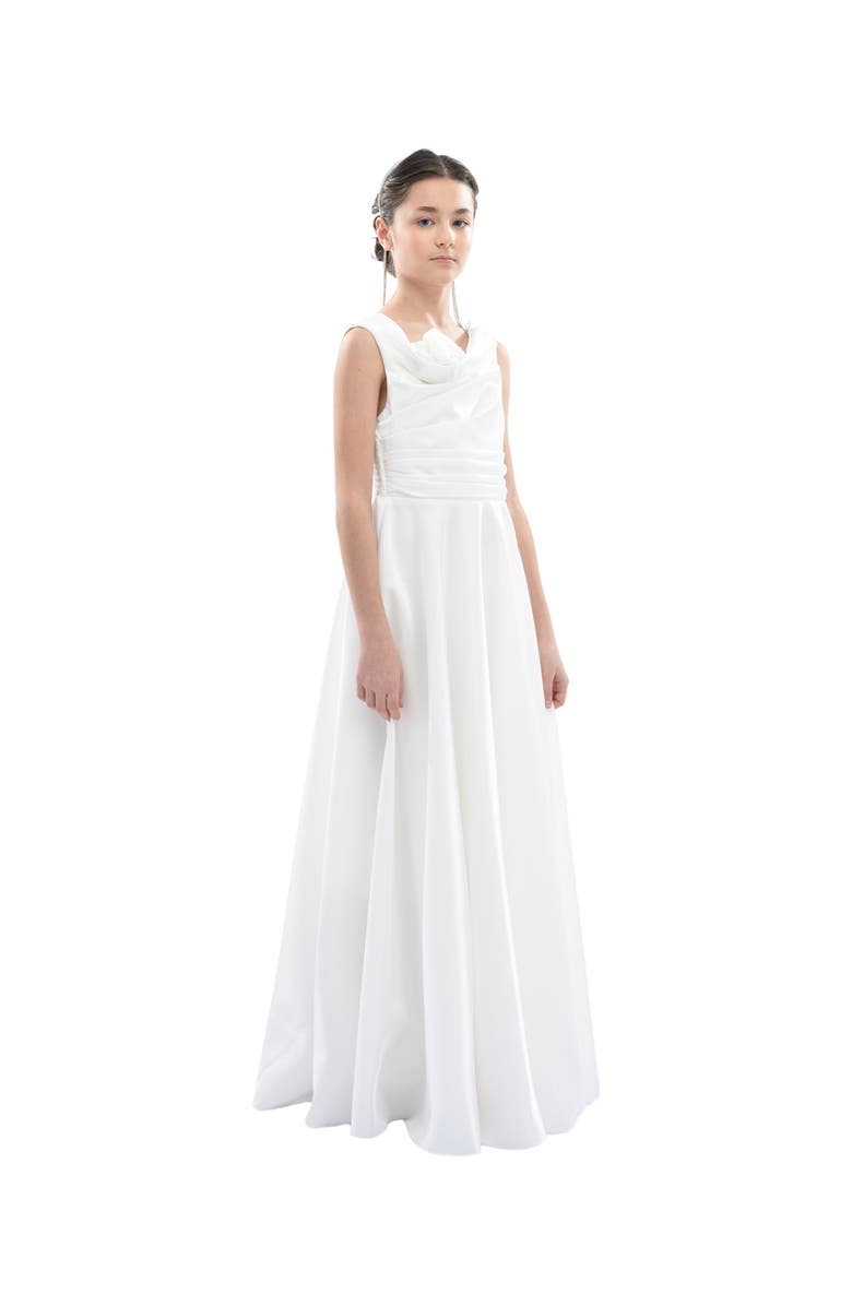 Tulleen Lenelle Dress, Alternate, color, White