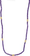 Bony Levy El Mar Amethyst Beaded Necklace