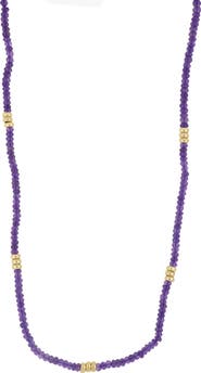 Bony Levy El Mar Amethyst Beaded Necklace