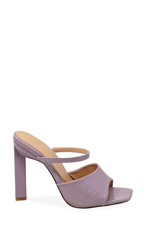 Chase & Chloe Chase And Chloe Triangle Spike Heel Sandal
