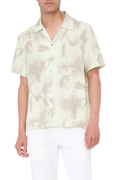 Jackson Abstract Print Camp Shirt