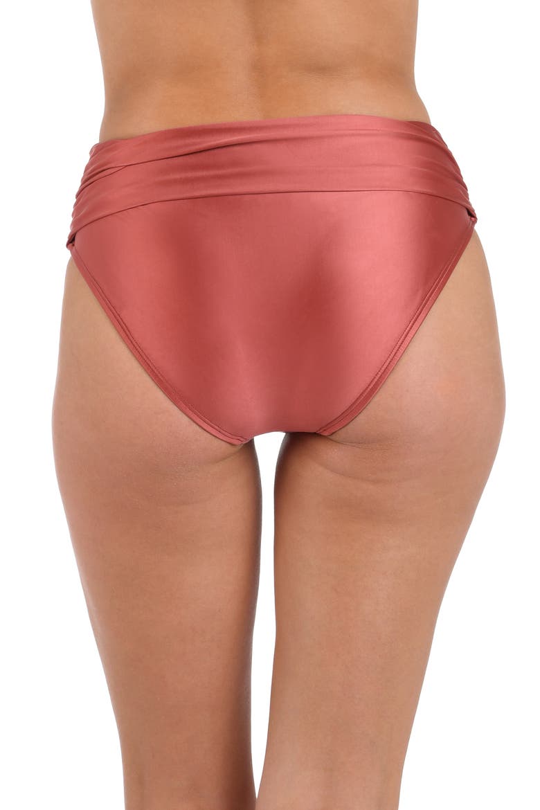 Earth Twisted Bikini Bottoms, Alternate, color, SIENNA