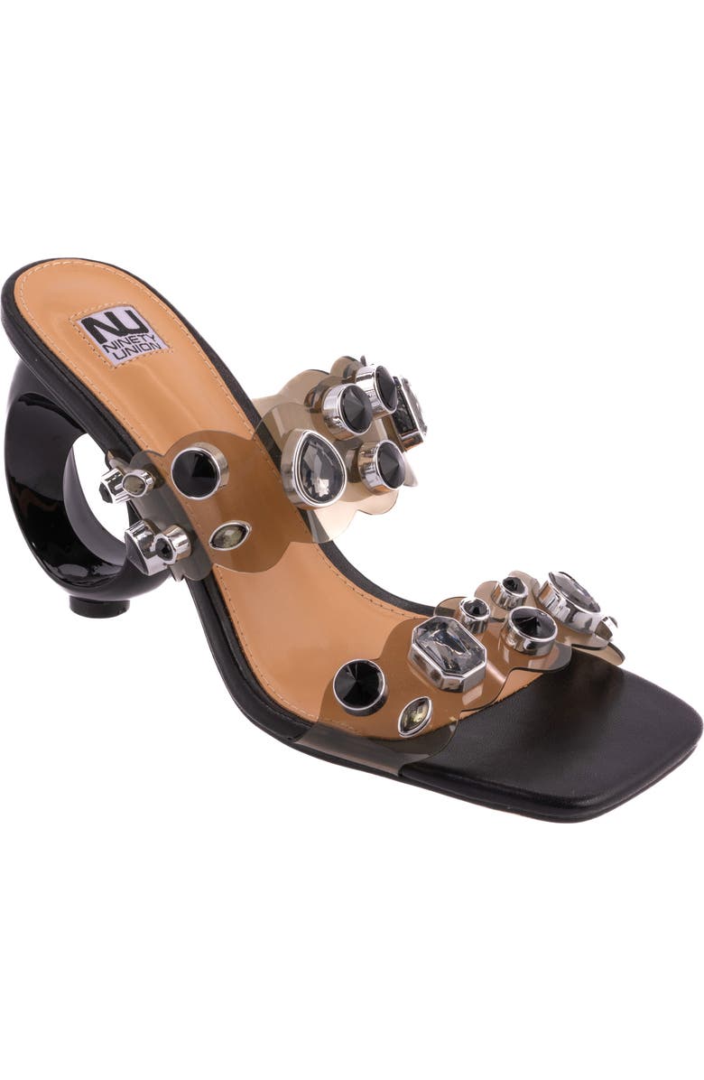 NINETY UNION Joyful Embellished Slide Sandal, Main, color,