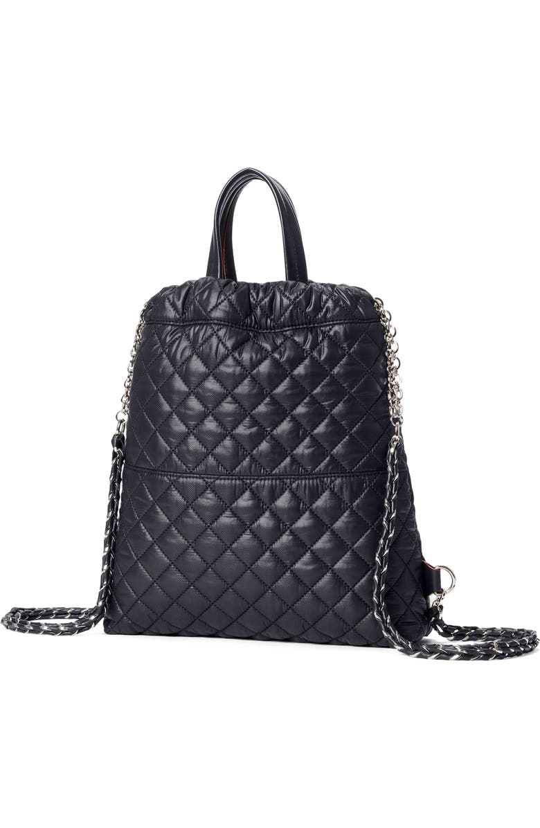MZ Wallace Crosby Audrey Quilted Nylon Backpack, Alternate, color,