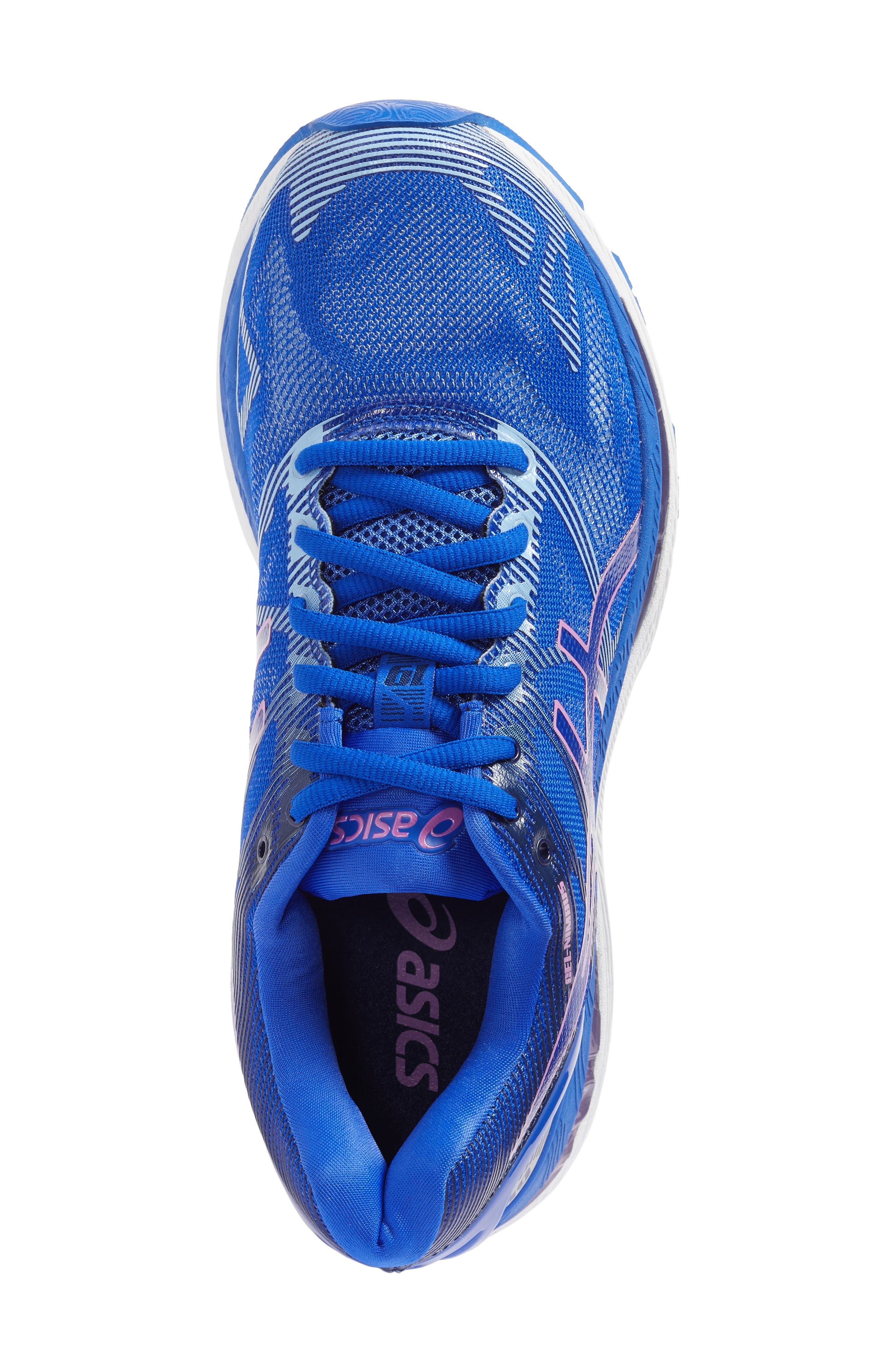 GEL®-Nimbus 19 Running Shoe, Alternate, color, BLUE PURPLE/ VIOLET/ AIRY BLUE
