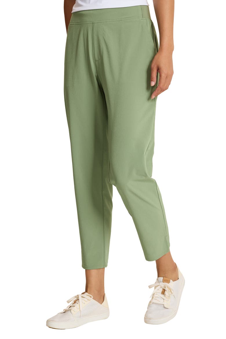 Alicia Easy Crop Pants, Main, color, DUSTY SAGE