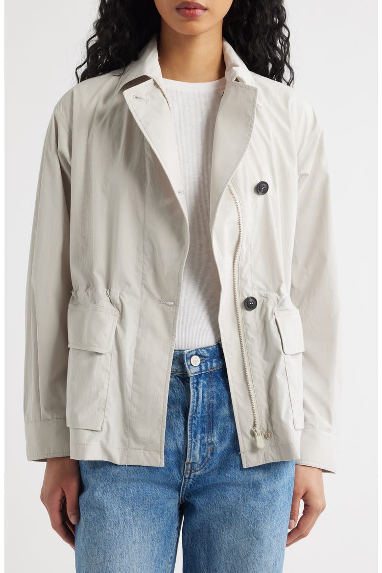 Irma Water Resistant Jacket, Alternate, color, RAINY BEIGE