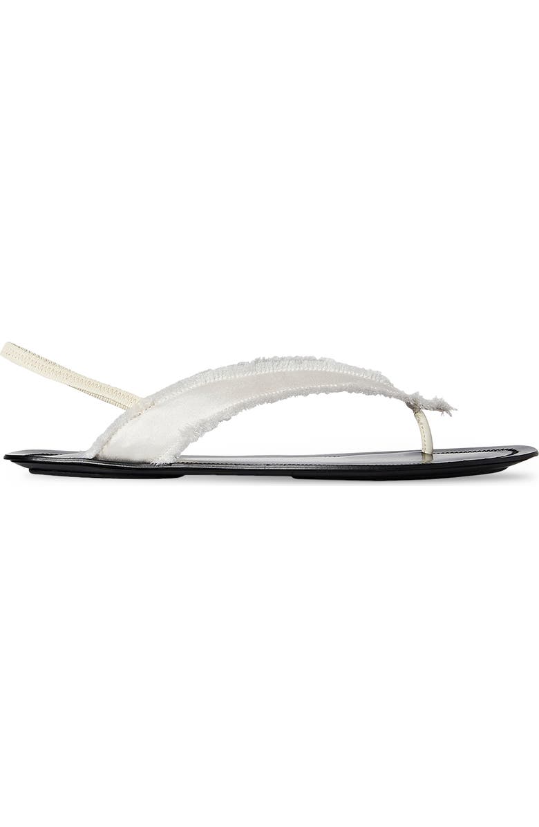 The Row Fray Flat Slingback Sandal, Alternate, color,