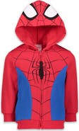 Marvel Spider-Man Cosplay Fleece Zip-Up Hoodie