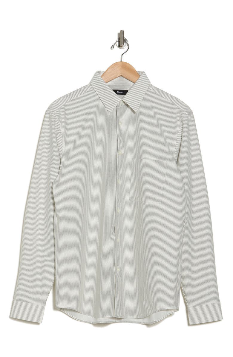 Theory Irving Structure Button-Up Shirt, Alternate, color,