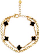 SAACHI Clover Charm Bracelet