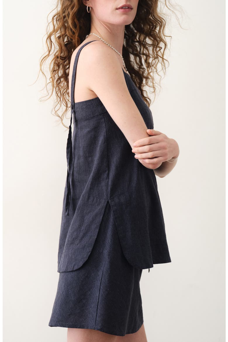 Mara Hemp Blend Tank, Alternate, color, INDIA INK