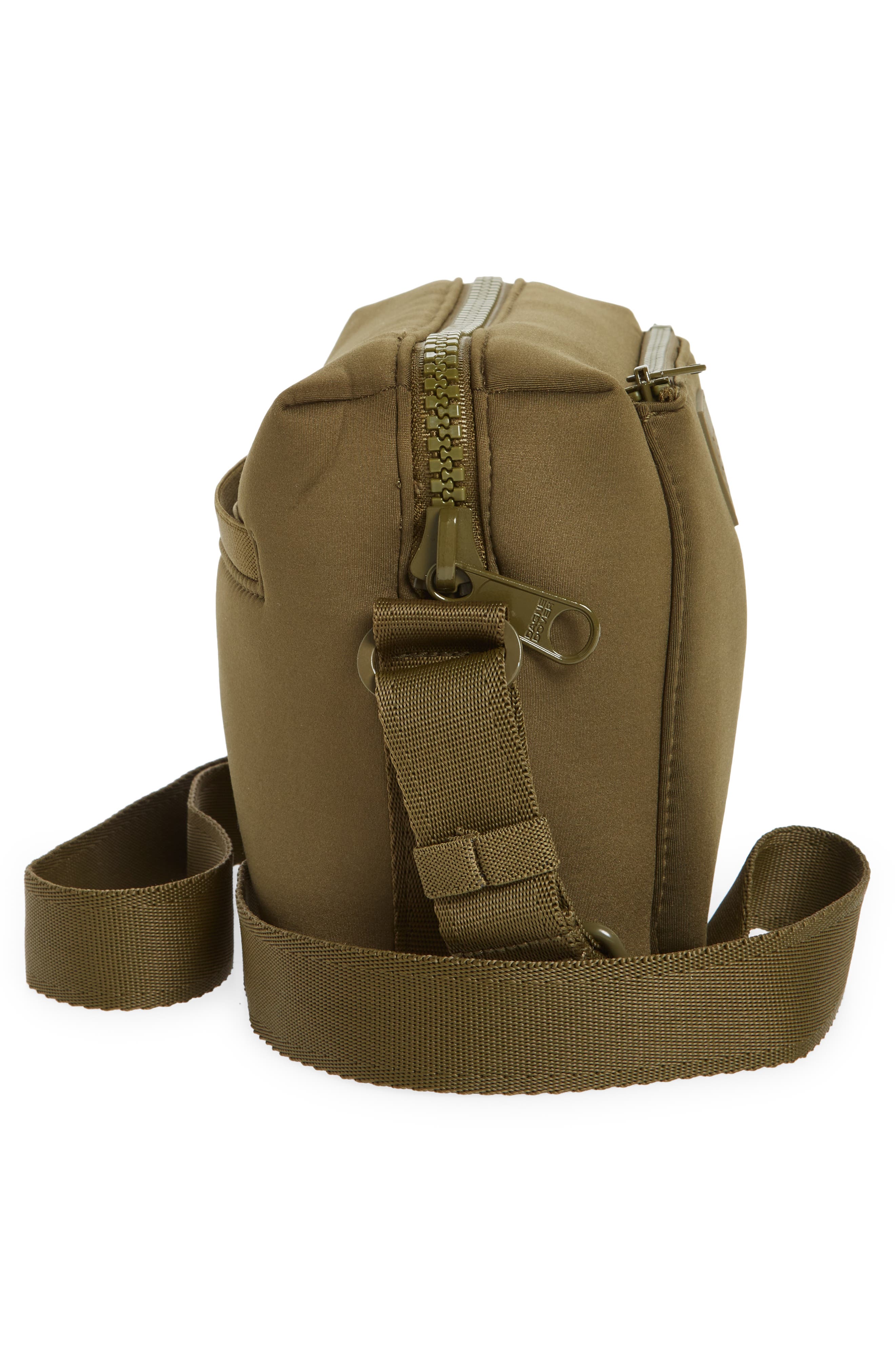 Dagne Dover Micah Neoprene Crossbody Bag, Alternate, color, Dark Moss