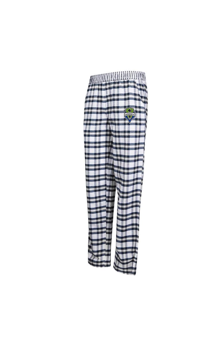 CONCEPTS SPORT Women's Concepts Sport Navy Seattle Sounders FC Sienna Flannel Pants, Alternate, color, Navy