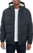Lucky Brand Davis Hooded Puffer Jacket