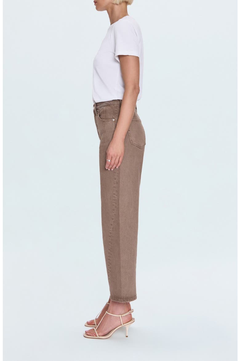 Kyra High Rise Flare Jeans, Alternate, color, TANNIN