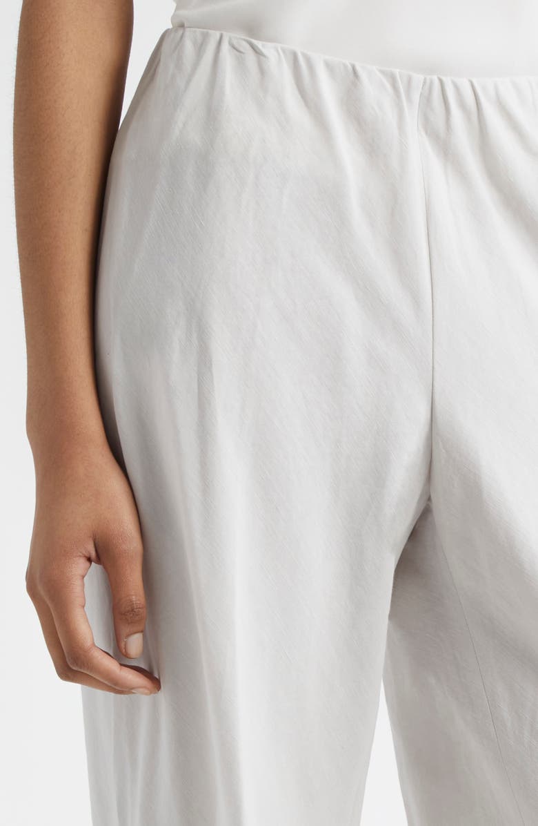 Vince Cotton Blend Wide Leg Pants, Alternate, color, Salt Glass