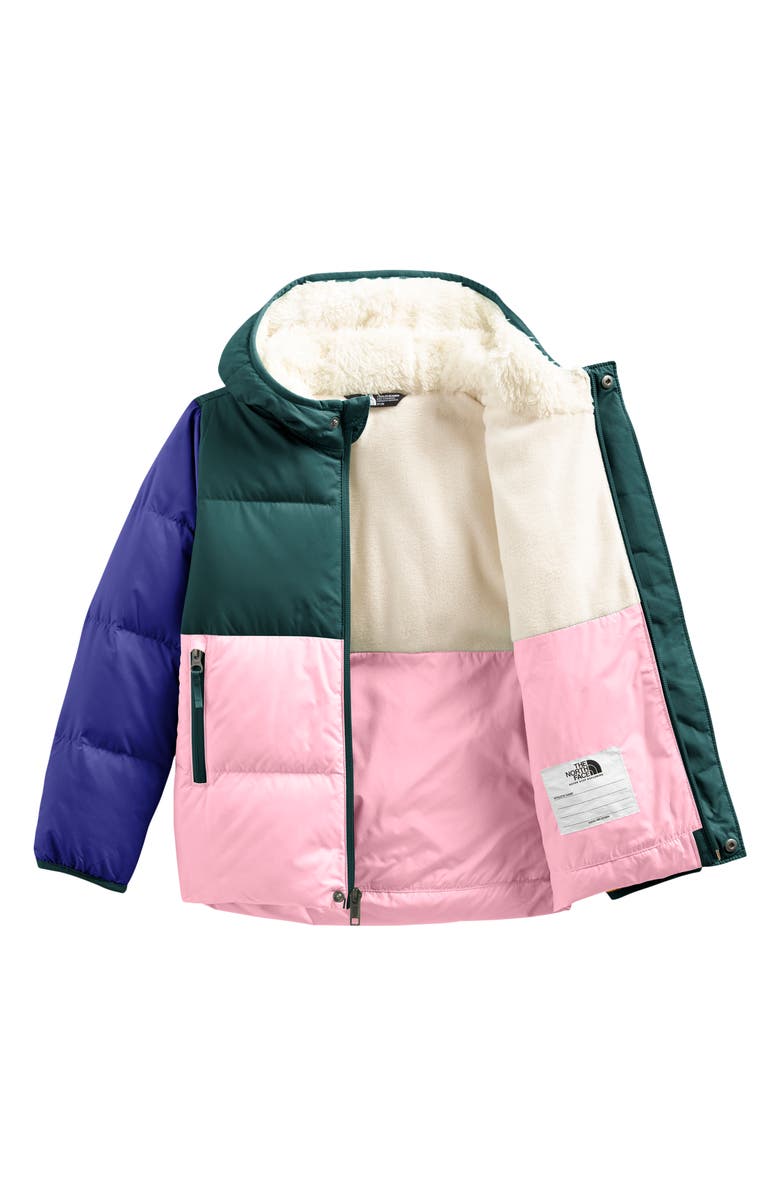 The North Face Kids' North Hooded Water Repellent 600 Fill Power Down Jacket, Main, color,