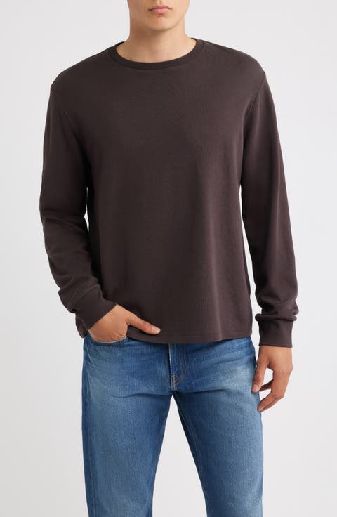 Duo Fold Long Sleeve Cotton T-Shirt