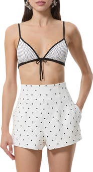 AFRM Jade Polka Dot Bra Top
