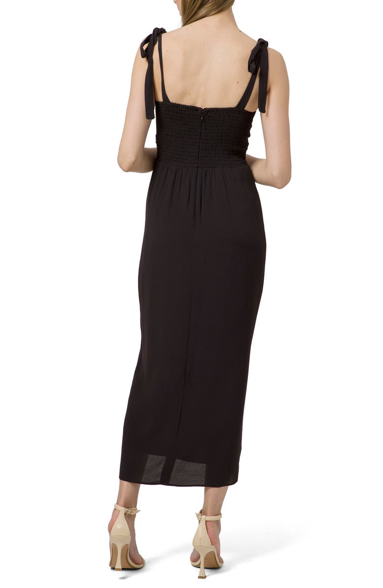 WAYF Malibu Faux Wrap Midi Dress, Alternate, color, 