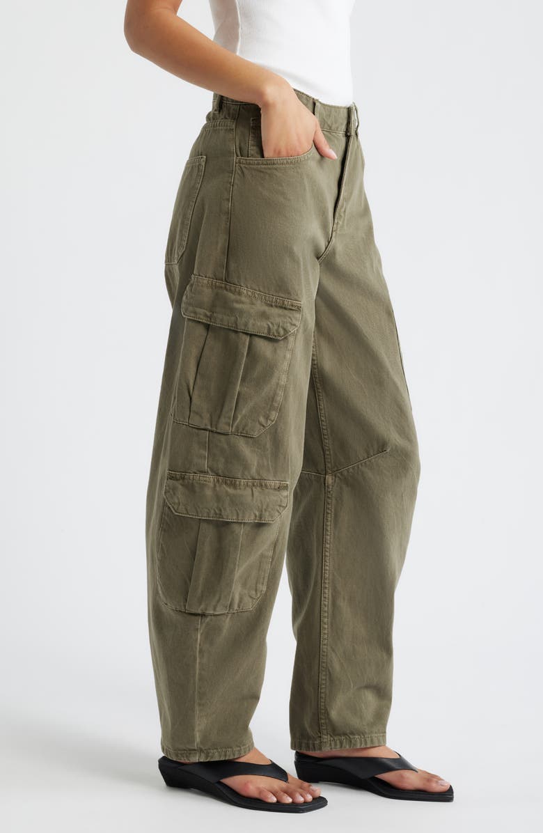 MANGO Dilly Cargo Jeans, Alternate, color, Khaki