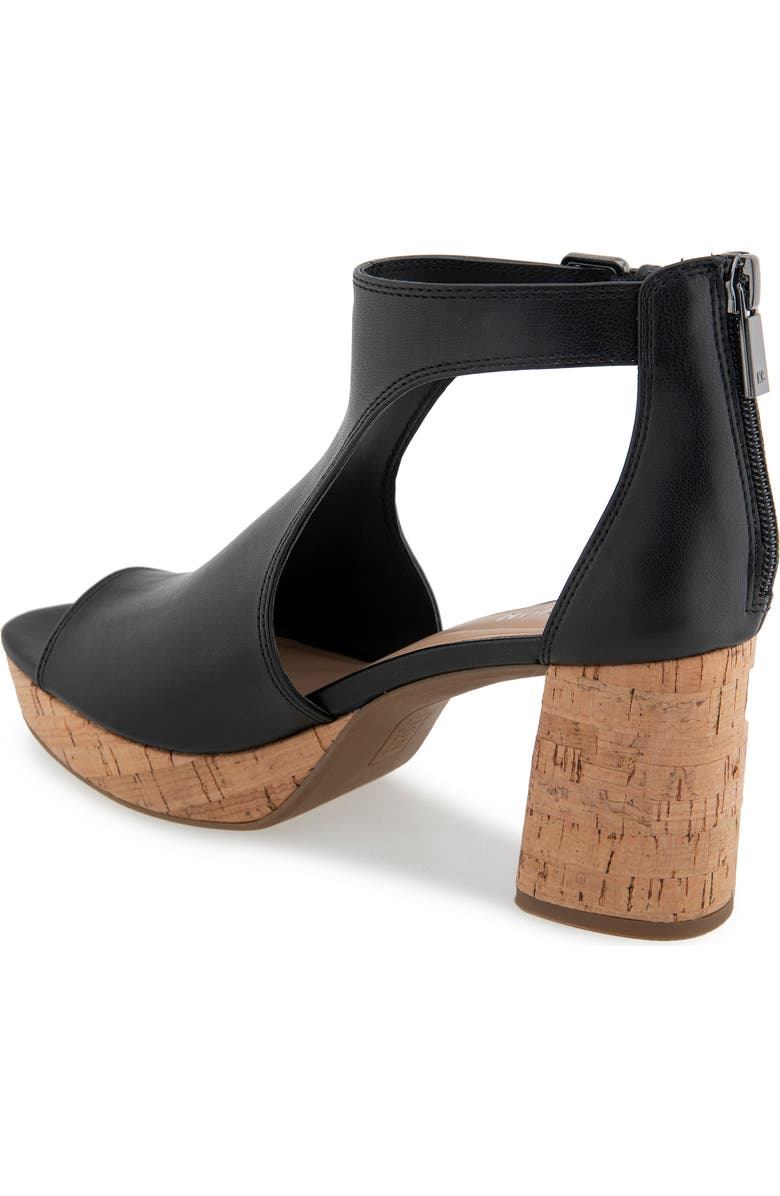 Reaction Kenneth Cole Randee Platform Sandal, Alternate, color, Black