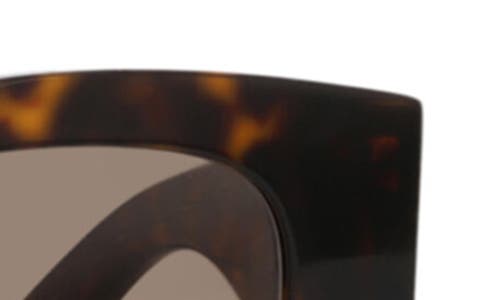Alexander Mcqueen Mcqueen 50mm Gradient Square Sunglasses In Brown