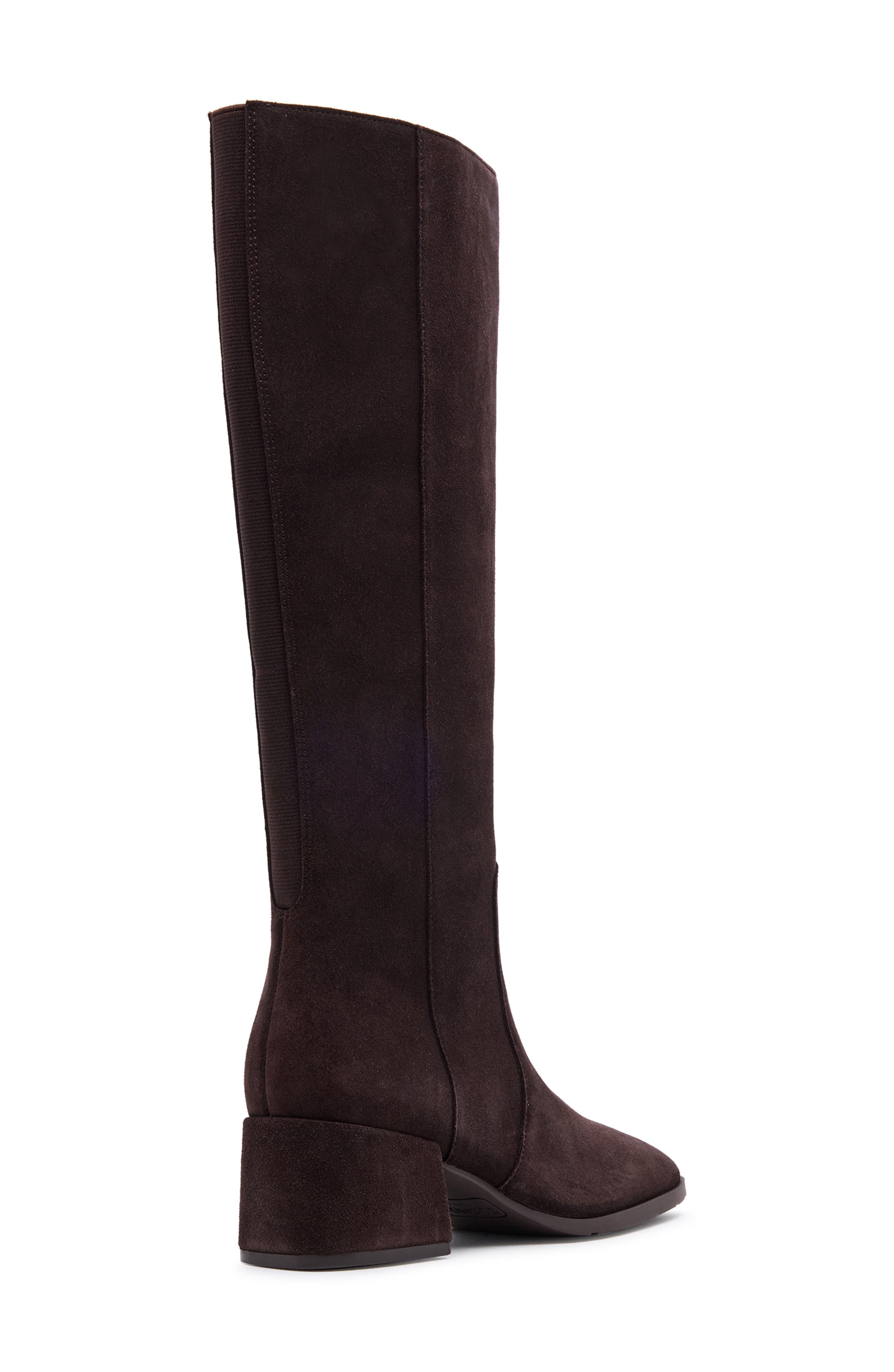 Felicity Knee High Boot, Alternate, color, JAVA SUEDE