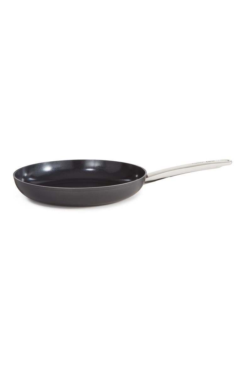 Leo Graphite Nonstick 11" Frying Pan, Main, color, BLACK