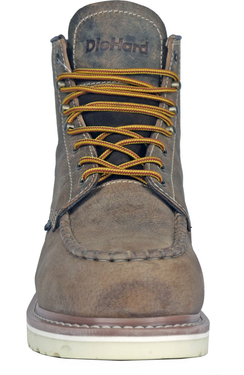 DieHard Monte Distressed Soft Toe Work Boot, Alternate, color, Brown