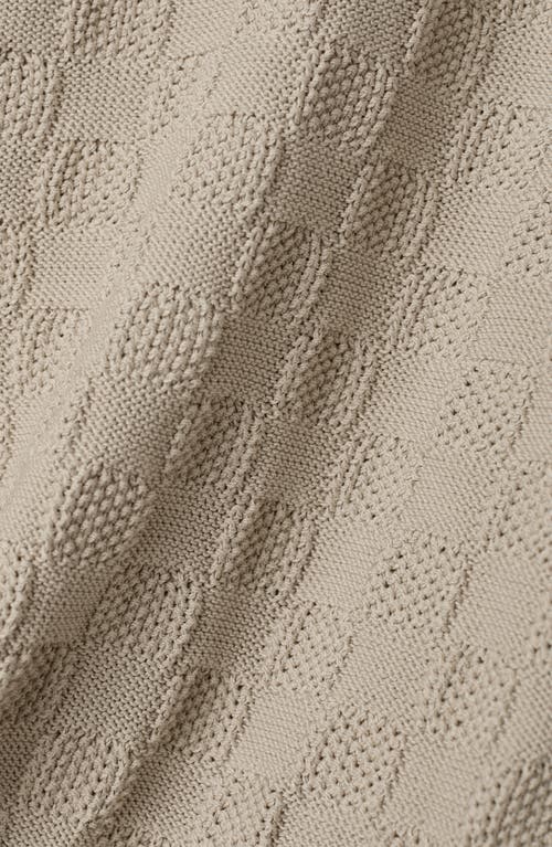 Rhone Birdie Tipped Oversize Cardigan In Neutral