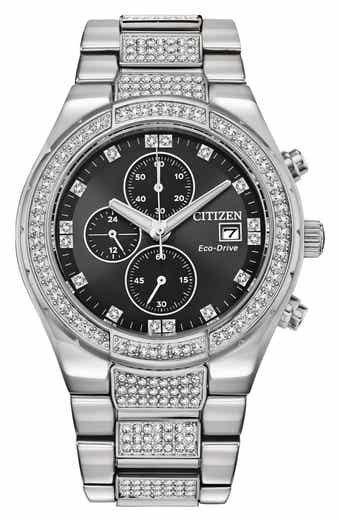 Citizen Crystal Bracelet Watch, 42mm