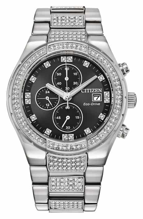 Citizen Crystal Bracelet Watch, 42mm