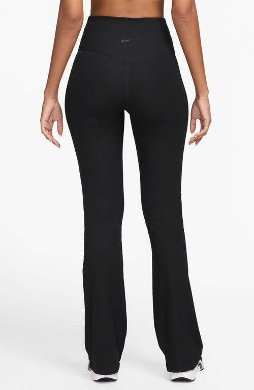 Nike Zenvy Dri-fit Cutout High Waist Flare Rib Leggings