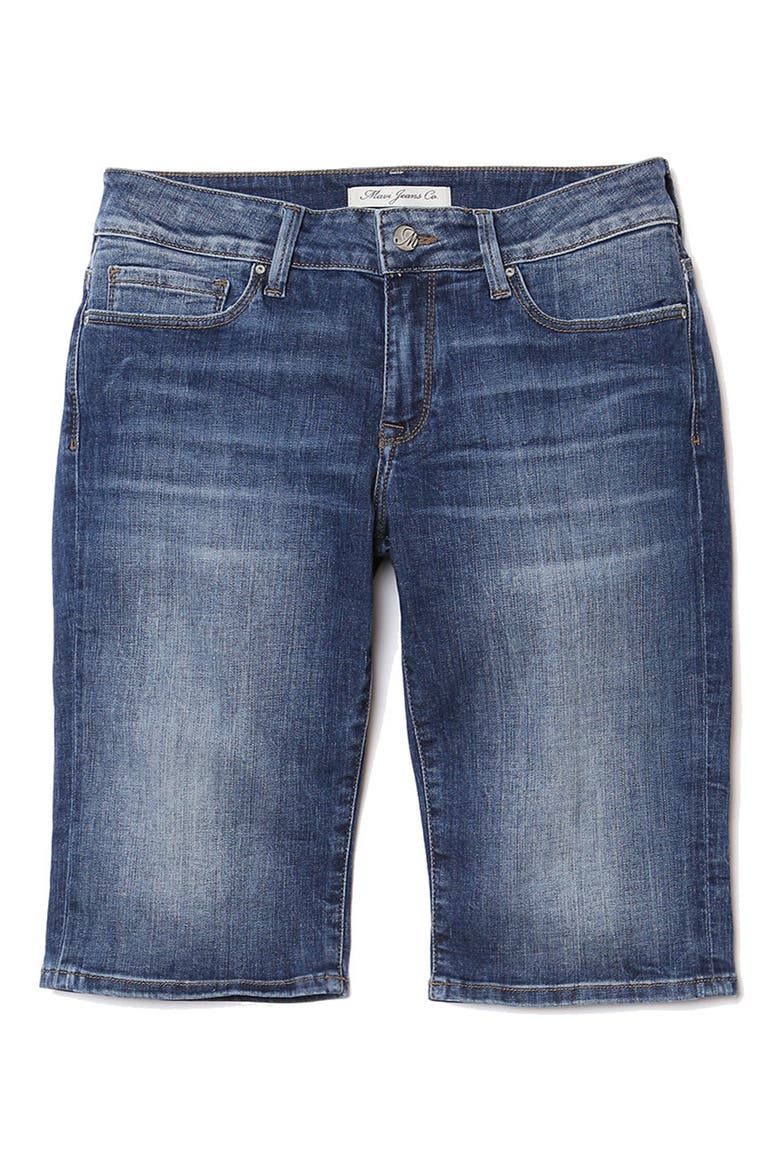 Karly Bermuda Shorts, Alternate, color, DARK INDIGO TRIBECA