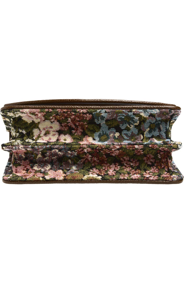 Valentino Garavani Small DeVain Floral Jacquard Shoulder Bag, Alternate, color, Multi Pink