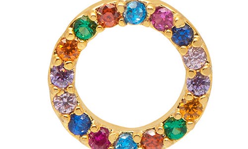 Estella Bartlett Cubic Zirconia Circle Stud Earrings