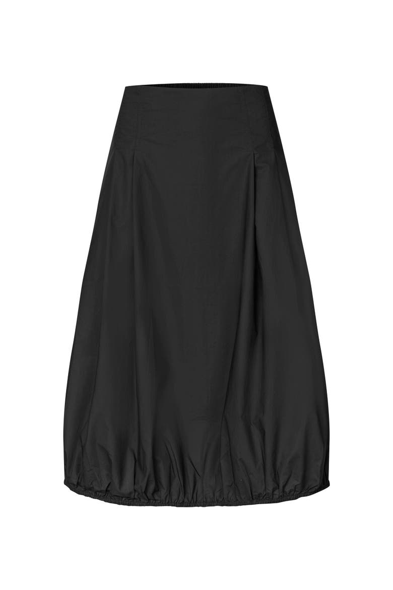 Masylorisse Balloon Hem Skirt, Alternate, color, Black